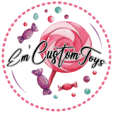 Logo em custom toys