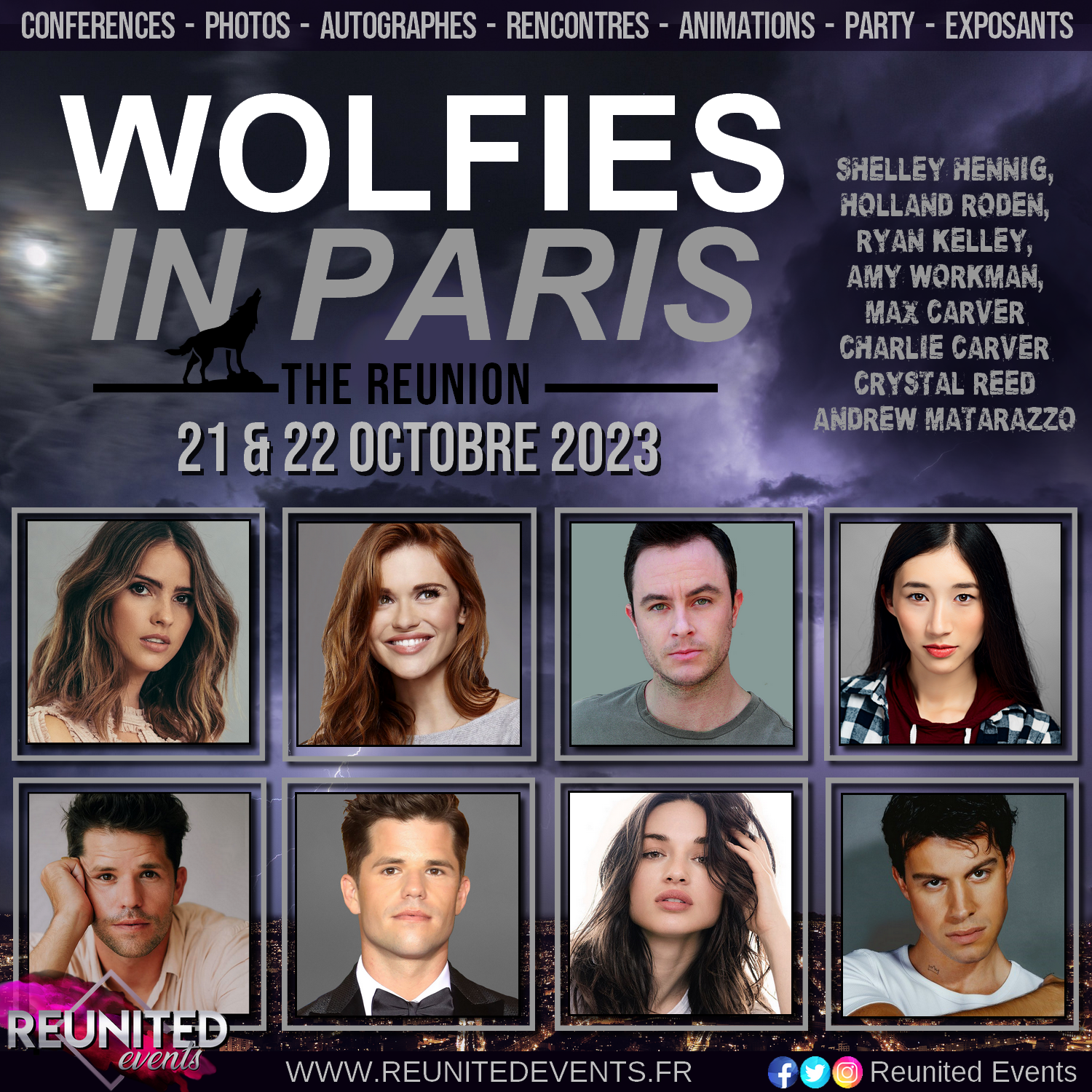 Wolfies in paris 8 teen wolf convention 1